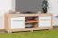 Woonkamer compleet - Set A Madryn, 7 stuks, kleur: Sonoma eiken / wit