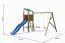 Speeltoren / Speeltoestel Anton incl. dubbele schommel en golfglijbaan FSC®