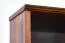 wandrek / hangplank massief grenen kleur walnoten Junco 335 - 30 x 40 x 24 cm (H x B x D)