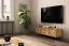TV-onderkast Kumeu 14 geolied massief wild eiken - Afmetingen: 50 x 144 x 45 cm (H x B x D)
