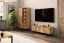 TV-onderkast Kumeu 14 geolied massief wild eiken - Afmetingen: 50 x 144 x 45 cm (H x B x D)