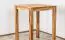 statafel Houten Natuur 119 massief eikenhout - 105 x 80 x 80 cm (h x b x d)