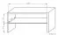 Salontafel Kerowagi 18, kleur: Sonoma eiken - afmetingen: 120 x 60 x 58 cm (B x D x H)