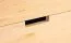 Ladekast / dressoir massief eiken blank gelakt Aurornis 36 - Afmetingen: 104 x 96 x 40 cm (H x B x D)