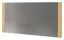 Spiegel Ogulin 23, Farbe: Eiche - Abmessungen: 70 x 143 x 4 cm (H x B x T)