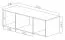 kastopbouw / uitbreiding Gondomar 02, kleur: Artisan eiken - afmetingen: 44 x 150 x 54 cm (H x B x D), met 3 deuren
