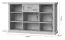 sideboard kast / ladekast Lotofaga 11, kleur: grijs / walnoten - 102 x 167 x 48 cm (H x B x D)
