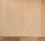 wandrek / hangplank massief grenen natuur Junco 287 - Afmetingen: 85 x 104 x 20 cm (H x B x D)