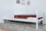 Eenpersoonsbed / logeerbed "Easy Premium Line" K1/s Voll, 90 x 200 cm massief beukenhout, wit gelakt