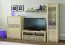 TV-onderkast Mesquite 13, kleur: Sonoma eiken licht / Sonoma eiken truffel - Afmetingen: 50 x 137 x 40 cm (H x B x D), met 2 laden en 2 vakken