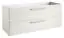 wastafelmeubel Salem 20 met sifonuitsparingen voor dubbele wastafel, kleur: eiken wit - 50 x 119 x 45 cm (H x B x D)