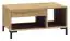 Salontafel Pandrup 21, kleur: eiken - afmetingen: 100 x 60 x 48 cm (B x D x H), met 1 lade en 2 vakken