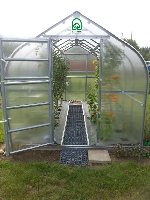Kas 07 HKP 4 mm, grondoppervlakte 10 m²- Afmetingen: 400 x 250 cm (l x b)