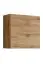 Eenvoudige hangkast Balestrand 100, kleur: Eik Wotan - Afmetingen: 150 x 340 x 40 cm (H x B x D), met vijf deuren