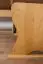 Hoekbank massief grenen kleur: elzenhout Junco 244 - Afmetingen: 85 x 111 x 151,50 cm (H x B x D)