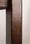 Tafel massief grenen , vol hout, walnoten kleur 003 (rond) - diameter 60 cm