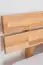 Futonbed / massief houten bed Wooden Nature 03 geolied kernbeuken - ligvlak 90 x 200 cm (b x l) 
