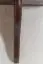 Hangplank / wandrek massief grenen , vol hout, kleur walnoten 006 - Afmetingen 24 x 80 x 20 cm (H x B x D)