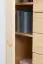 dressoir / highboard kast massief grenen natuur Junco 155 - afmetingen 140 x 90 x 42 cm (h x b x d)