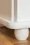 Nachtkastje massief wit grenen Junco 130 - afmetingen 54 x 42 x 35 cm