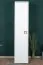 Kinderkamer - Draaideurkast / kledingkast Benjamin 10, kleur: wit - Afmetingen: 198 x 44 x 56 cm (H x B x D)