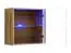 Woonwand met modern design Kongsvinger 104, kleur: Wotan eik - afmetingen: 180 x 280 x 40 cm (H x B x D), met vijf deuren