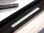 Elegant wandmeubel Bjordal 45, kleur: wit hoogglans / zwart hoogglans - afmetingen: 160 x 290 x 45 cm (H x B x D), met bio-ethanol haard