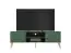 TV-onderkast Inari 05, kleur: bos groen - afmetingen: 54 x 160 x 40 cm (H x B x D), met 2 deuren en 4 vakken