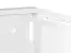 Kommode Sydfalster 02, Farbe: Weiß / Weiß Hochglanz - Abmessungen: 85 x 160 x 41 cm (H x B x T), mit 2 Türen, 3 Schubladen und 4 Fächern
