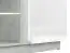 dressoir / ladekast Antioch 07, kleur: wit glanzend / lichtgrijs - afmetingen: 95 x 138 x 40 cm (h x b x d), met 1 deur, 3 laden en 2 vakken