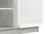 Antioch 09 TV-onderkast, kleur: wit glanzend / lichtgrijs - Afmetingen: 53 x 150 x 40 cm (H x B x D), met 2 deuren en 6 vakken