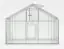 Broeikas - Kas Radicchio XL16, wanden: 4 mm gehard glas, dak: 6 mm HKP meerwandig, grondoppervlakte: 16,5 m² - afmetingen: 570 x 290 cm (L x B)