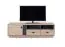Modern TV-meubel met twee laden Niel 06, kleur: eiken / antraciet - Afmetingen: 45 x 155 x 40 cm (H x B x D)