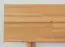 Futonbed / massief houten bed Wooden Nature 01 eikenhout geolied - ligvlak 100 x 200 cm (B x L) 