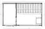 Buiten sauna / saunahuis Lut 40 mm  met groot panorama raam, kleur: antraciet / wit - buitenafmetingen (B x D): 354 x 204 cm