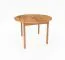 Uitschuifbare eettafel Wellsford 53 geolied massief wild eiken - Afmetingen: 120-160 x 120 cm (B x D)