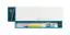 Jeugdkamer / tienerkamer - hangkast "Geel" 13, wit / turquoise - afmetingen: 40 x 100 x 26,5 cm (h x b x d)