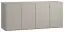 Bentos 04 dressoir / sideboard, kleur: grijs - afmetingen: 70 x 160 x 47 cm (h x b x d)