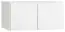 opzetkast voor dubbeldeurskast Invernada, kleur: wit - Afmetingen: 45 x 93 x 57 cm (H x B x D)