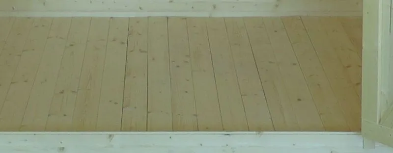 Vloer geschikt voor tuinhuis Keulen 4,94 x 3,03 meter incl. onderbouwconstructie