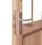 Saunahuisje "Elvy" met moderne deur, kleur: terracotta grijs - 231 x 231 cm (b x d), vloeroppervlak: 4,7 m².