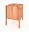 Nachtkastje Wellsford 04 massief kernbeuken geolied - Afmetingen: 64 x 60 x 36 cm (H x B x D)