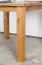 Tafel massief grenen kleur elzenhout Junco 239C (vierkant) - 100 x 100 cm (B x D)