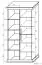 Half open kast Wewak 15 , kleur: Sonoma eiken - afmetingen: 200 x 95 x 42 cm (H x B x D)