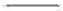 Popondetta 09 hangplank / wandplank, kleur: Sonoma eiken - afmetingen: 60 x 180 x 25 cm (H x B x D)