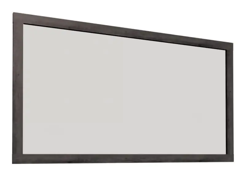 Spiegel Selun 16, kleur: grijs - 85 x 123 x 7 cm (H x B x D)