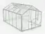 kas - Broeikas Kale L8, gehard glas 4 mm, grondoppervlakte: 7,90 m² - afmetingen: 360 x 220 cm (L x B)