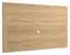 Rückwandpaneel Buzet 19, Farbe: Eiche - Abmessungen: 100 x 164 x 4 cm (H x B x T)