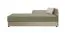 Logeerbed / gastenbed Lobatos 32, incl. kussens, kleur: beige / groen, Bonell-vering, matrasmaat: 90 x 195 cm, uitklapbare opbergruimte, voor de logeerkamer
