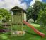 Kinderspeelhuisje Adventure Place - afmetingen: 1,89 x 1,70 meter, FSC®, druk geïmpregneerd groen